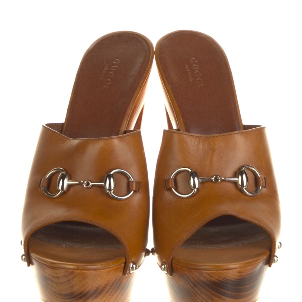 Gucci Heel Sandals( Authentic)